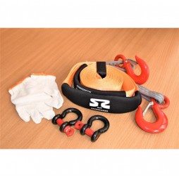 Heavy Duty Snatch Strap Tow Rope Recovery Kit 5000 Kgs for Off road 4x4 Vehicles